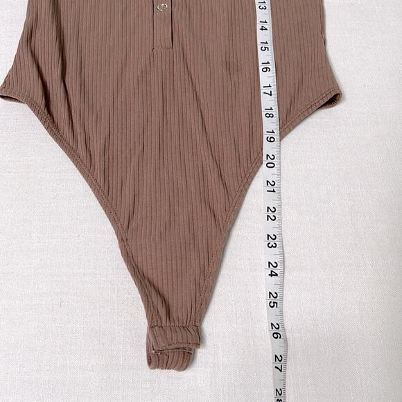 Lovers and Friends Lina Bodysuit in Mocha Size S - Picture 8 of 11